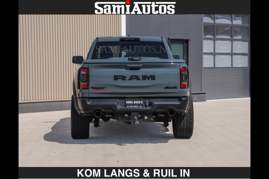 Dodge Ram TRX 6.2 V8 HELLCAT | ANVIL | CARBON | RODE STIKSELS | BOM VOL | CREW CAB DUBBELE CABINE | 5 PERSOONS |