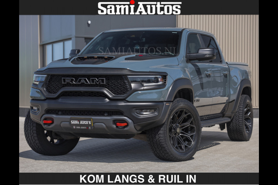 Dodge Ram TRX 6.2 V8 HELLCAT | ANVIL | CARBON | RODE STIKSELS | BOM VOL | CREW CAB DUBBELE CABINE | 5 PERSOONS |