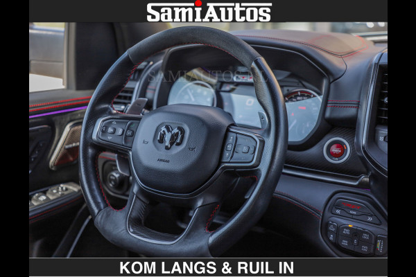 Dodge Ram TRX 6.2 V8 HELLCAT | ANVIL | CARBON | RODE STIKSELS | BOM VOL | CREW CAB DUBBELE CABINE | 5 PERSOONS |