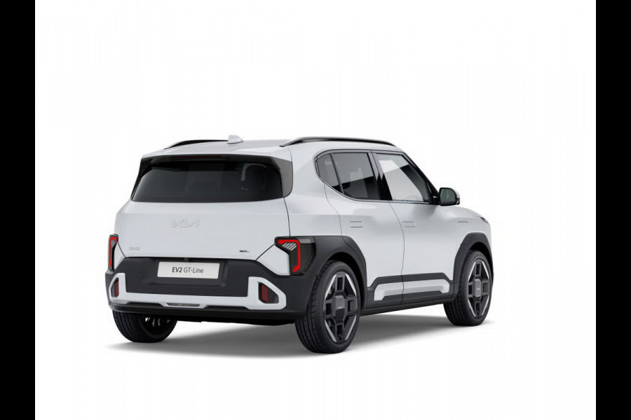 Kia EV2 GT-Line 61 kWh | Actieprijs* | 5p. | Navi. | Clima. | Adapt. Cruise. | Stoel&Stuur Verwarming | 15L Frunk | Glazen Schuif-/Kanteldak | Harman Kardon | Vegan Lederen Stoelbekleding 'GT-Line' | Dodehoekcamera | Slimme Parkeerassistentie