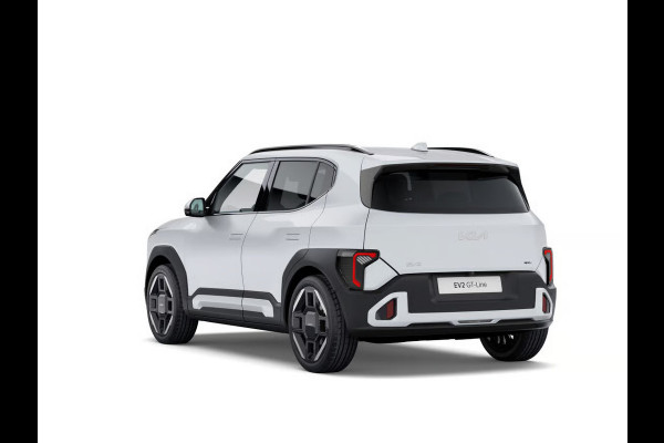 Kia EV2 GT-Line 61 kWh | Actieprijs* | 5p. | Navi. | Clima. | Adapt. Cruise. | Stoel&Stuur Verwarming | 15L Frunk | Glazen Schuif-/Kanteldak | Harman Kardon | Vegan Lederen Stoelbekleding 'GT-Line' | Dodehoekcamera | Slimme Parkeerassistentie