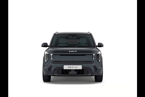 Kia EV2 GT-Line 61 kWh | 5p. | Actieprijs* | Navi. | Clima. | Adapt. Cruise | Stoel&Stuur Verwarming | Dakrails | 15L Frunk | Harman Kardon | Glazen Kanteldak | Vegan Lederen Stoelbekleding 'Black-Line' | Dodehoekcamera