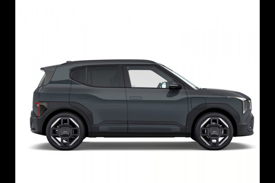 Kia EV2 GT-Line 61 kWh | 5p. | Actieprijs* | Navi. | Clima. | Adapt. Cruise | Stoel&Stuur Verwarming | Dakrails | 15L Frunk | Harman Kardon | Glazen Kanteldak | Vegan Lederen Stoelbekleding 'Black-Line' | Dodehoekcamera