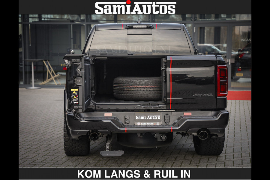 Dodge Ram LIMITED 2027 5.7 V8 HEMI | MAXIMAAL UITGERUST | DUBBELE CABINE | 5 PERSOONS | DC | Allernieuwste Limited uitvoering – volledig uitgerust met alle opties, inclusief MWK en normale laadbak.