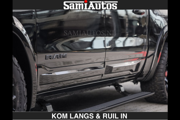 Dodge Ram LIMITED 2027 5.7 V8 HEMI | MAXIMAAL UITGERUST | DUBBELE CABINE | 5 PERSOONS | DC | Allernieuwste Limited uitvoering – volledig uitgerust met alle opties, inclusief MWK en normale laadbak.
