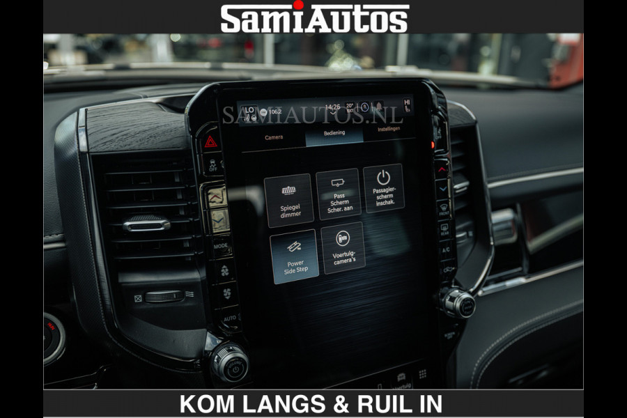Dodge Ram LIMITED 2027 5.7 V8 HEMI | MAXIMAAL UITGERUST | DUBBELE CABINE | 5 PERSOONS | DC | Allernieuwste Limited uitvoering – volledig uitgerust met alle opties, inclusief MWK en normale laadbak.