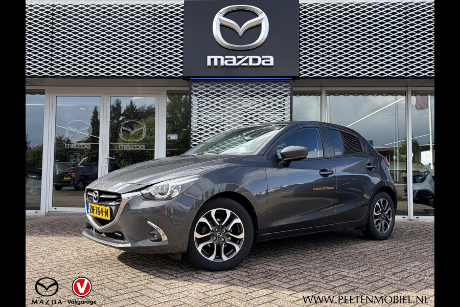 Mazda 2 1.5 Skyactiv-G GT-M | DEALER ONDERHOUDEN | KEYLESS | NAVI | STOELVERWARMING |