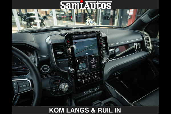 Dodge Ram LIMITED 2027 5.7 V8 HEMI | MAXIMAAL UITGERUST | DUBBELE CABINE | 5 PERSOONS | DC | Allernieuwste Limited uitvoering – volledig uitgerust met alle opties, inclusief MWK en normale laadbak Voorraad nr 3806