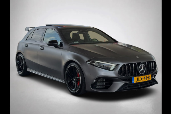 Mercedes-Benz A-Klasse AMG 45 S 4MATIC+ (Panorama, Schaalstoelen, Performance Pack, Aero Pack, SfeerV, Burmester, Camera, StoelV)