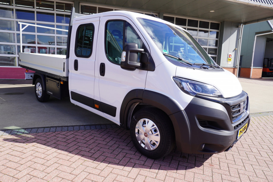 Fiat Ducato 2.2 MultiJet 180PK S&S 3.5t Heavy Dubbelcabine Automaat nr. V105 | Airco | Cruise | Standkachel | 7 Persoons