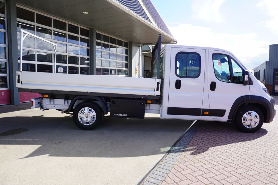Fiat Ducato 2.2 MultiJet 180PK S&S 3.5t Heavy Dubbelcabine Automaat nr. V105 | Airco | Cruise | Standkachel | 7 Persoons