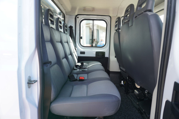 Fiat Ducato 2.2 MultiJet 180PK S&S 3.5t Heavy Dubbelcabine Automaat nr. V105 | Airco | Cruise | Standkachel | 7 Persoons