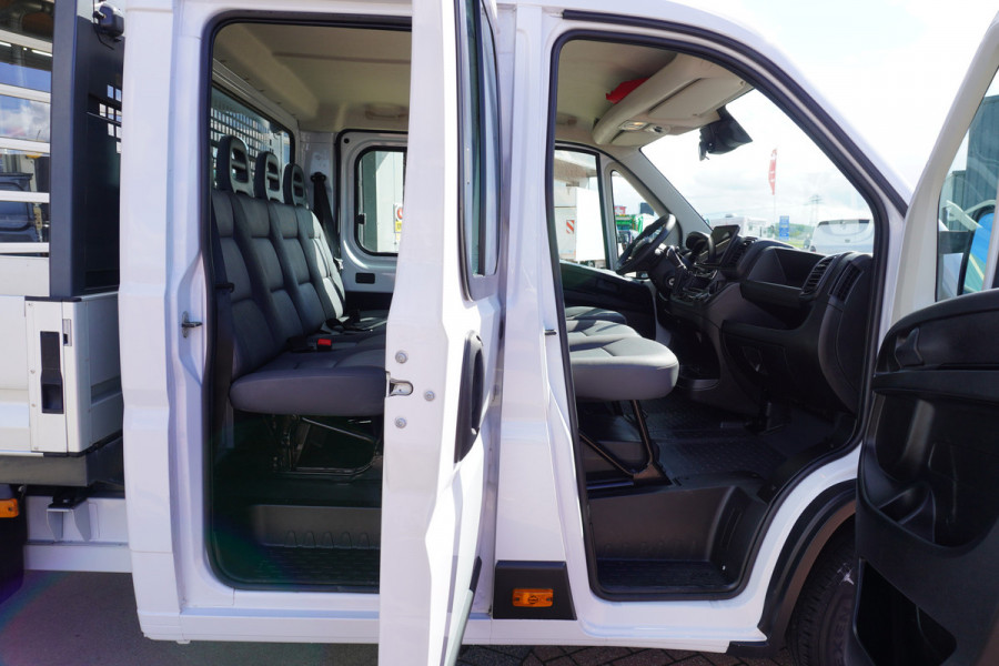 Fiat Ducato 2.2 MultiJet 180PK S&S 3.5t Heavy Dubbelcabine Automaat nr. V105 | Airco | Cruise | Standkachel | 7 Persoons