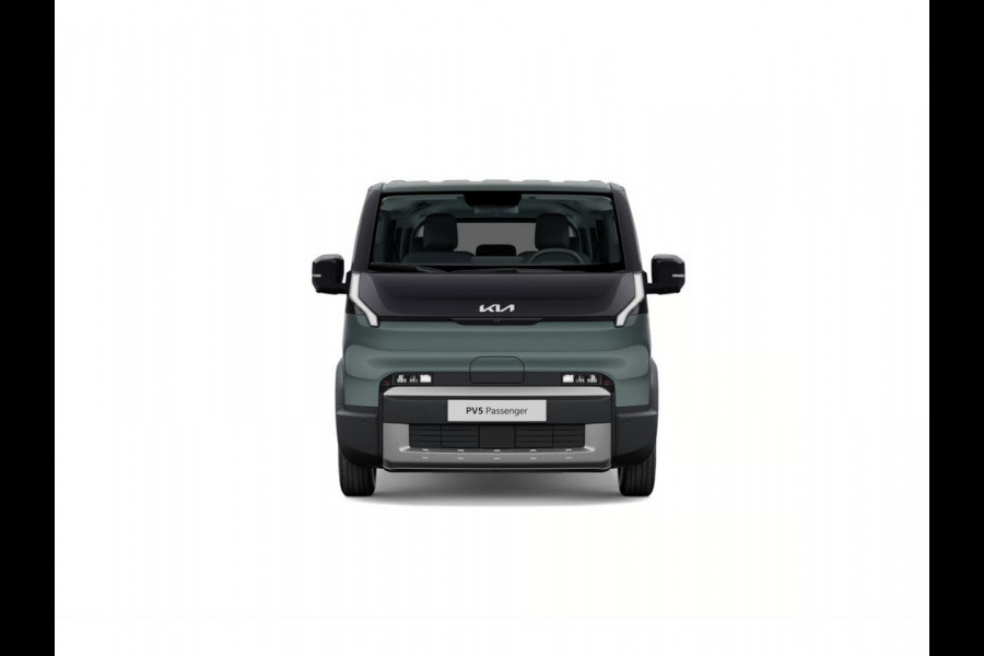 Kia PV5 Passenger Elite Executive 71.2 kWh | Actieprijs* | Navi. | Clima. | Adapt. Cruise. | Achteruitrijcamera | Parkeersensoren | Stoel&Stuur Verwarming | Dodehoekcamera | Vegan Lederen Stoelbekleding