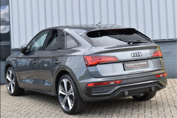 Audi Q5 Sportback 50 TFSI e S-Line RS-Leder Luchtvering Trekhaak HUD Oled Matrix ACC Keyless 21 Inch