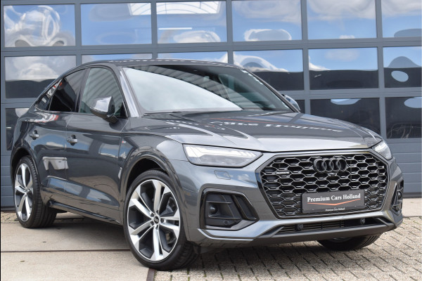 Audi Q5 Sportback 50 TFSI e S-Line RS-Leder Luchtvering Trekhaak HUD Oled Matrix ACC Keyless 21 Inch