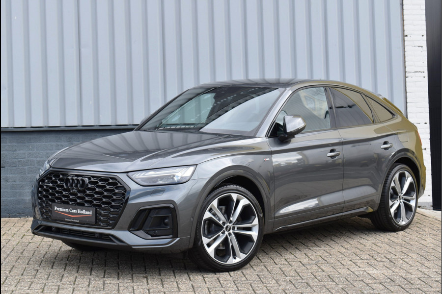 Audi Q5 Sportback 50 TFSI e S-Line RS-Leder Luchtvering Trekhaak HUD Oled Matrix ACC Keyless 21 Inch