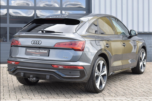 Audi Q5 Sportback 50 TFSI e S-Line RS-Leder Luchtvering Trekhaak HUD Oled Matrix ACC Keyless 21 Inch