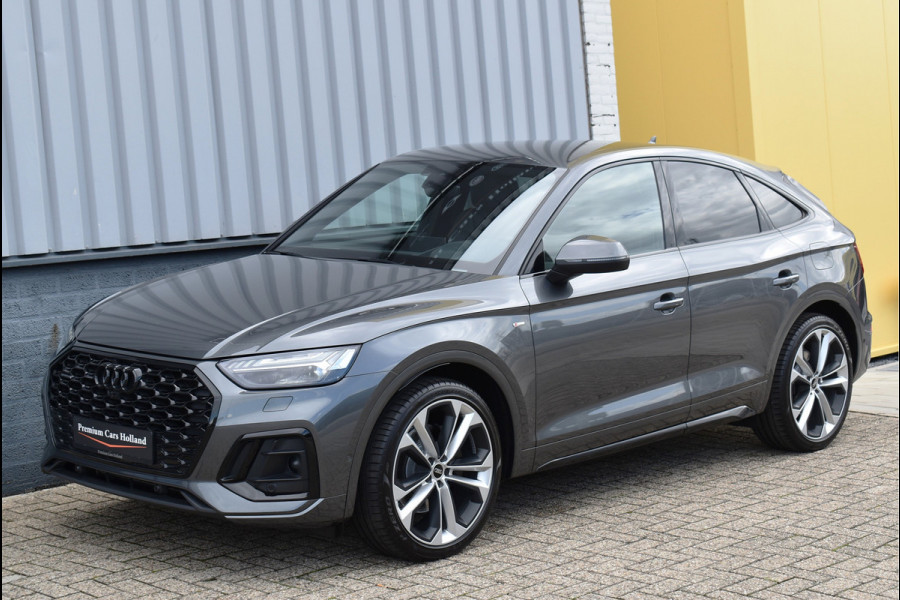 Audi Q5 Sportback 50 TFSI e S-Line RS-Leder Luchtvering Trekhaak HUD Oled Matrix ACC Keyless 21 Inch