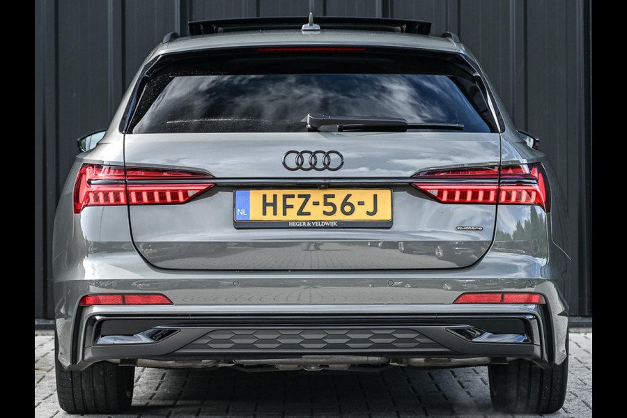 Audi A6 Avant 55 TFSI e quattro Pro Line S Competition Panoramadak | HUD | 360 Camera | B&O | Adaptive Cruise | Memory Seat | Stoel + Stoelverwarming | Ambiance Interieur | Trekhaak |