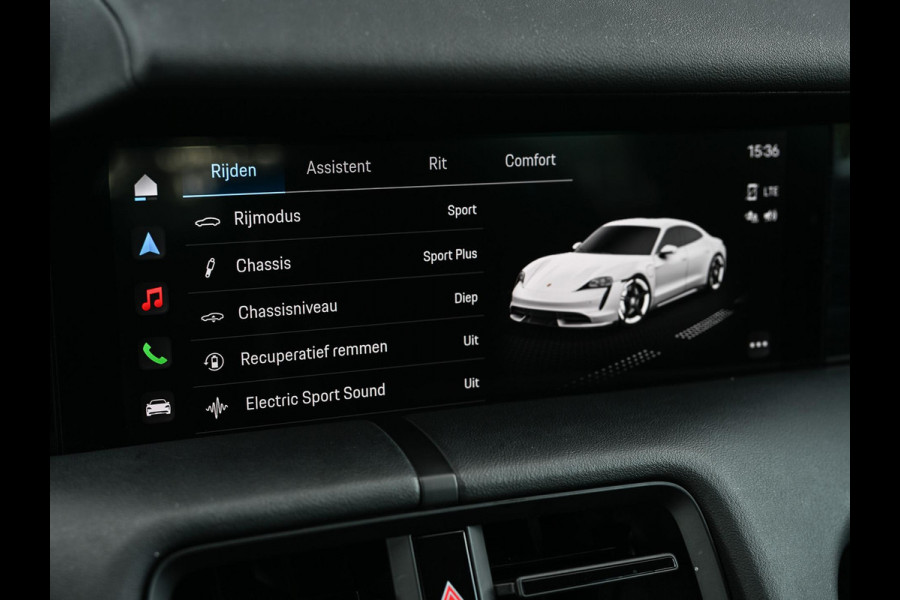 Porsche Taycan Performance 84 kWh | Bose | 360 Camera | Luchtvering | Ambiance Interieur | Stoelverwarming | Elektr. verst. Stoelen | Keyless Entry |