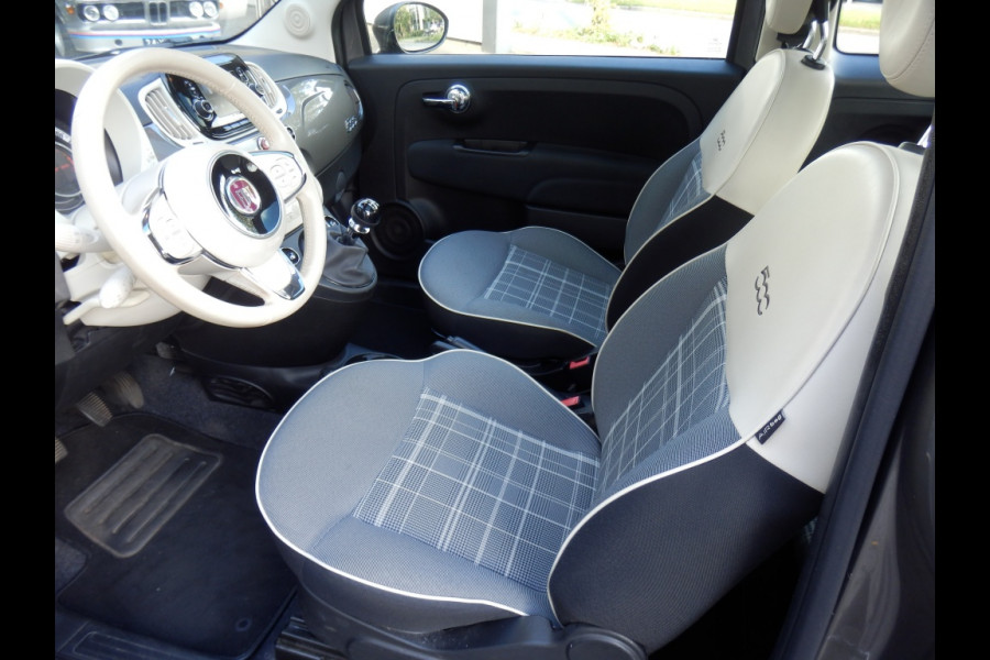 Fiat 500 80 pk. Collezione I Airco I 16 inch LM velgen I Nav. I