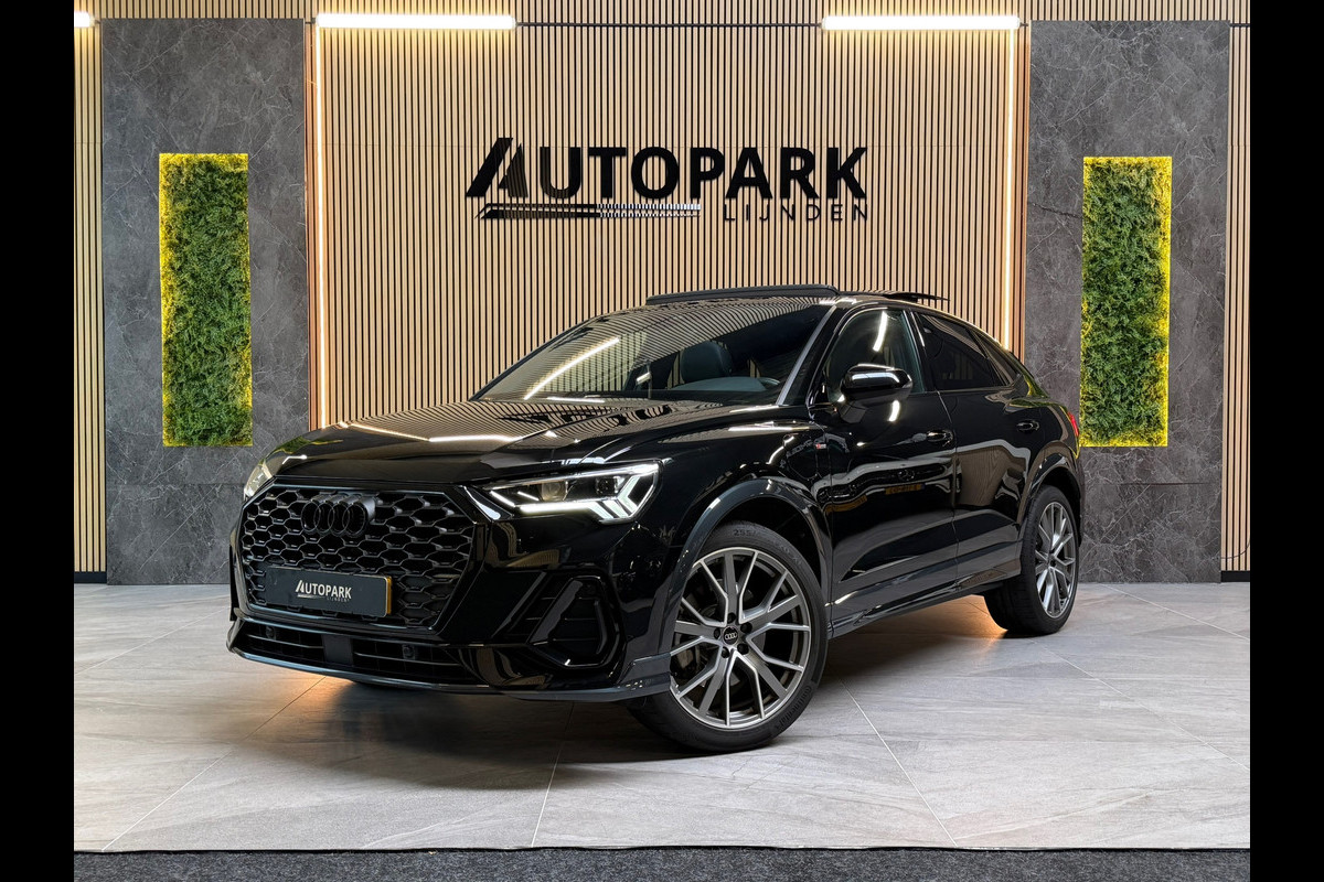 Audi Q3 Sportback 45 TFSI e 3X S-LINE|BTW|PANO|MATRIXLED|VIRTUAL|SFEERVERLICHTING|20 INCH|DEALER ONDERHOUDEN|NAP|NL AUTO|VOL!