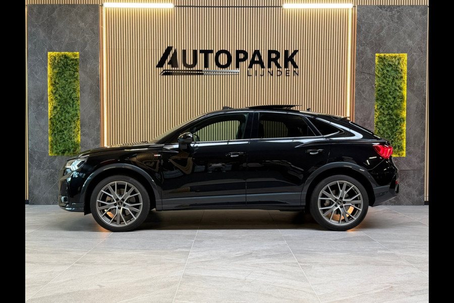 Audi Q3 Sportback 45 TFSI e 3X S-LINE|BTW|PANO|MATRIXLED|VIRTUAL|SFEERVERLICHTING|20 INCH|DEALER ONDERHOUDEN|NAP|NL AUTO|VOL!
