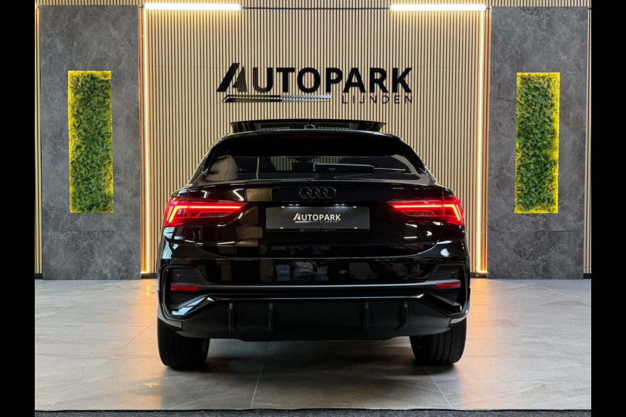 Audi Q3 Sportback 45 TFSI e 3X S-LINE|BTW|PANO|MATRIXLED|VIRTUAL|SFEERVERLICHTING|20 INCH|DEALER ONDERHOUDEN|NAP|NL AUTO|VOL!