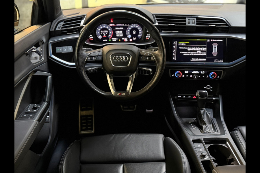 Audi Q3 Sportback 45 TFSI e 3X S-LINE|BTW|PANO|MATRIXLED|VIRTUAL|SFEERVERLICHTING|20 INCH|DEALER ONDERHOUDEN|NAP|NL AUTO|VOL!