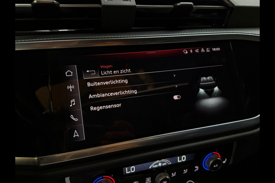 Audi Q3 Sportback 45 TFSI e 3X S-LINE|BTW|PANO|MATRIXLED|VIRTUAL|SFEERVERLICHTING|20 INCH|DEALER ONDERHOUDEN|NAP|NL AUTO|VOL!