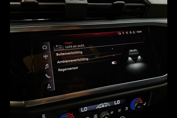 Audi Q3 Sportback 45 TFSI e 3X S-LINE|BTW|PANO|MATRIXLED|VIRTUAL|SFEERVERLICHTING|20 INCH|DEALER ONDERHOUDEN|NAP|NL AUTO|VOL!