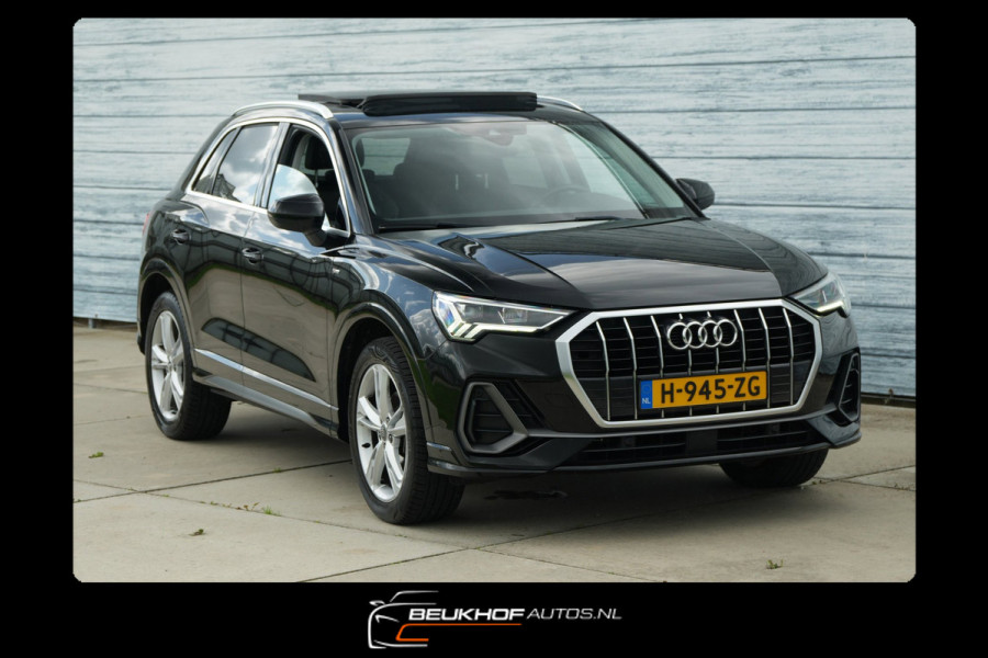 Audi Q3 35 TFSI S-Line Automaat Pano Trekhaak Leer Xenon Cam