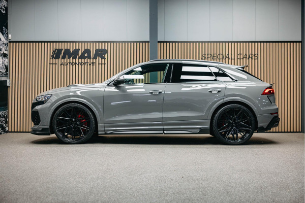 Audi RSQ8 Performance 4.0 TFSI RSQ8 quattro Performance Urban Face-lift Audi RSQ8 performance Urban Akarapovic Vossen 24 inch Full options Carbon, Nardo. Inmiddels mat PPF toegepast