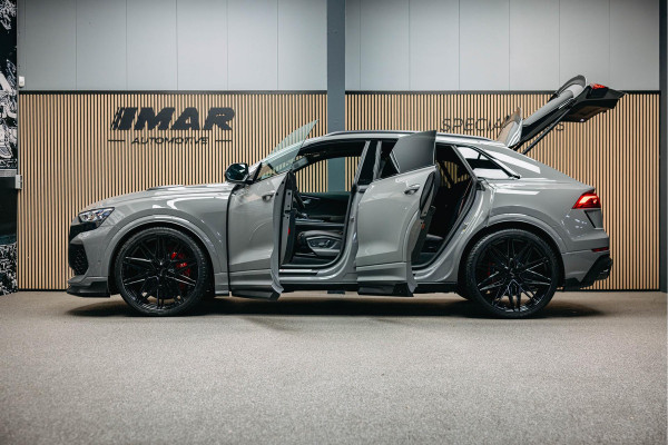 Audi RSQ8 Performance 4.0 TFSI RSQ8 quattro Performance Urban Face-lift Audi RSQ8 performance Urban Akarapovic Vossen 24 inch Full options Carbon, Nardo. Inmiddels mat PPF toegepast