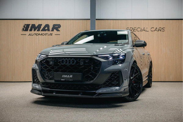 Audi RSQ8 Performance 4.0 TFSI RSQ8 quattro Performance Urban Face-lift Audi RSQ8 performance Urban Akarapovic Vossen 24 inch Full options Carbon, Nardo. Inmiddels mat PPF toegepast