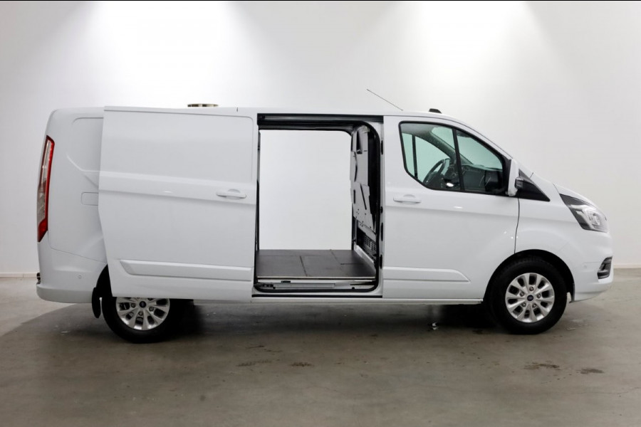 Ford Transit Custom 2.0 TDCI 170pk L2H1 Limited Achterklep/2x Schuifdeur/Trekhaak 2800kg 01-2021