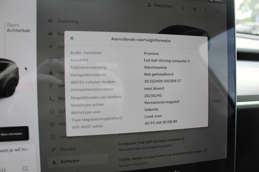Tesla Model Y Long Range AWD 75 kWh / SOH 90,1% / Autopilot / Panoramadak / Camera / 20'' / Keyless / Leder / Dodehoek / Navigatie / Stoelverwarming