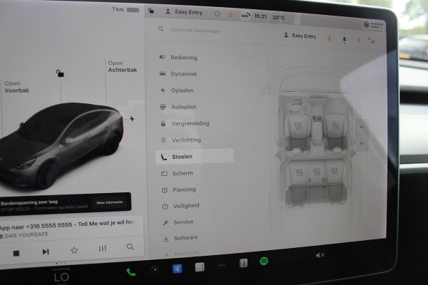 Tesla Model Y Long Range AWD 75 kWh / SOH 90,1% / Autopilot / Panoramadak / Camera / 20'' / Keyless / Leder / Dodehoek / Navigatie / Stoelverwarming