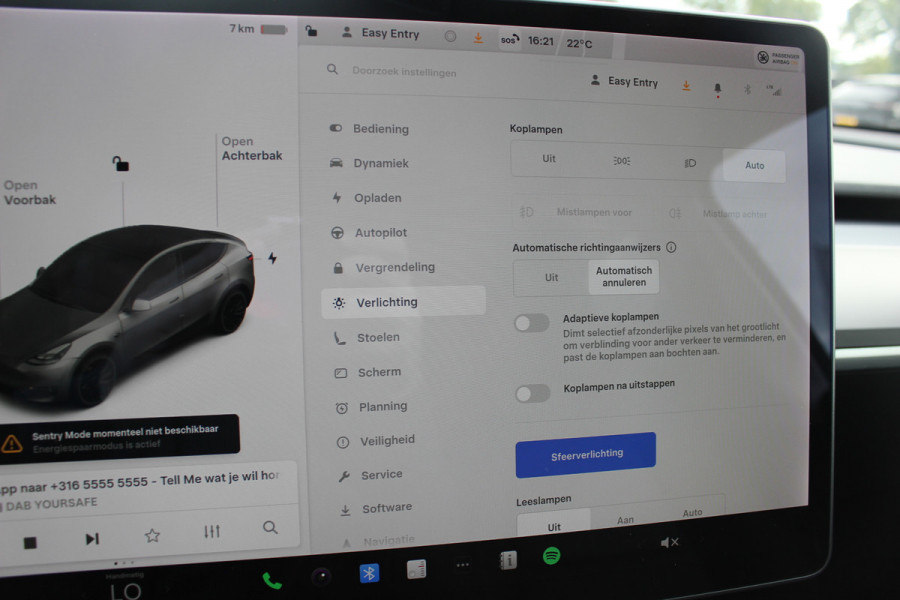 Tesla Model Y Long Range AWD 75 kWh / SOH 90,1% / Autopilot / Panoramadak / Camera / 20'' / Keyless / Leder / Dodehoek / Navigatie / Stoelverwarming