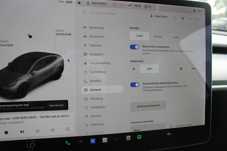 Tesla Model Y Long Range AWD 75 kWh / SOH 90,1% / Autopilot / Panoramadak / Camera / 20'' / Keyless / Leder / Dodehoek / Navigatie / Stoelverwarming