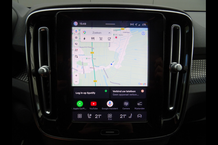 Volvo XC40 Recharge P8 AWD R-Design * H/K * 4 SEIZOENSBANDEN 20 INCH !!