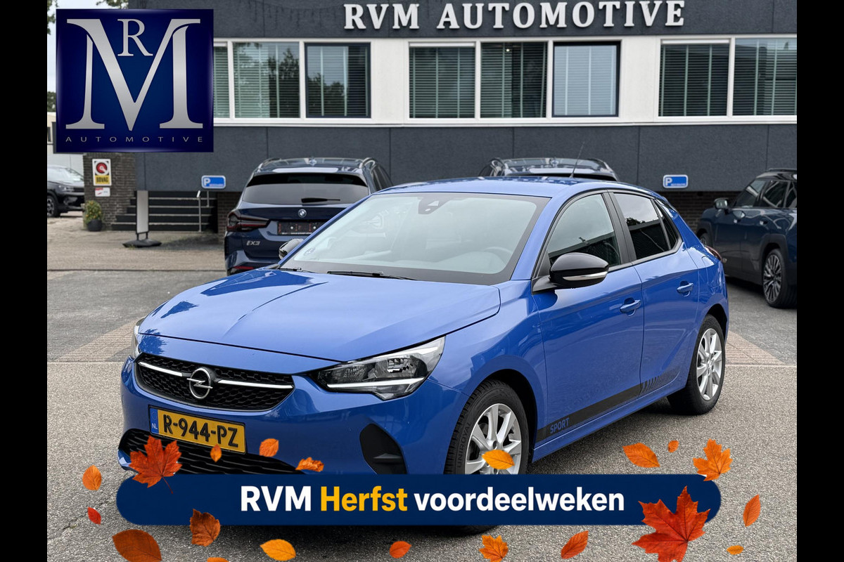 Opel Corsa 1.2 Edition Sport VAN €13.900,- VOOR €12.440,- | UW HERFSTVOORDEEL: €1.460,- | CAMERA | APPLE CARPLAY & ANDROID AUTO | CRUISE CONTROL | PDC | OPEL DEALER ONDERHOUDEN | ORIGINEEL NEDERLANDSE AUTO | ALL-SEASON BANDEN