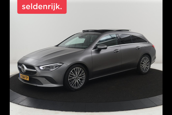 Mercedes-Benz CLA-Klasse Shooting Brake 200 Business Solution Luxury | Panoramadak | Adaptive cruise | Memory | Trekhaak | Stoelverwarming | Camera | Park assist | Sfeerverlichting | Carplay | Climate control