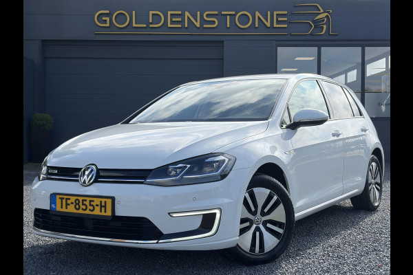 Volkswagen e-Golf ✓SOH 84,55%✓Carplay✓Navi✓LED✓Clima✓Cruise✓Pdc V+A✓Lm velgen✓N.A.P✓Apk tot 07-2027
