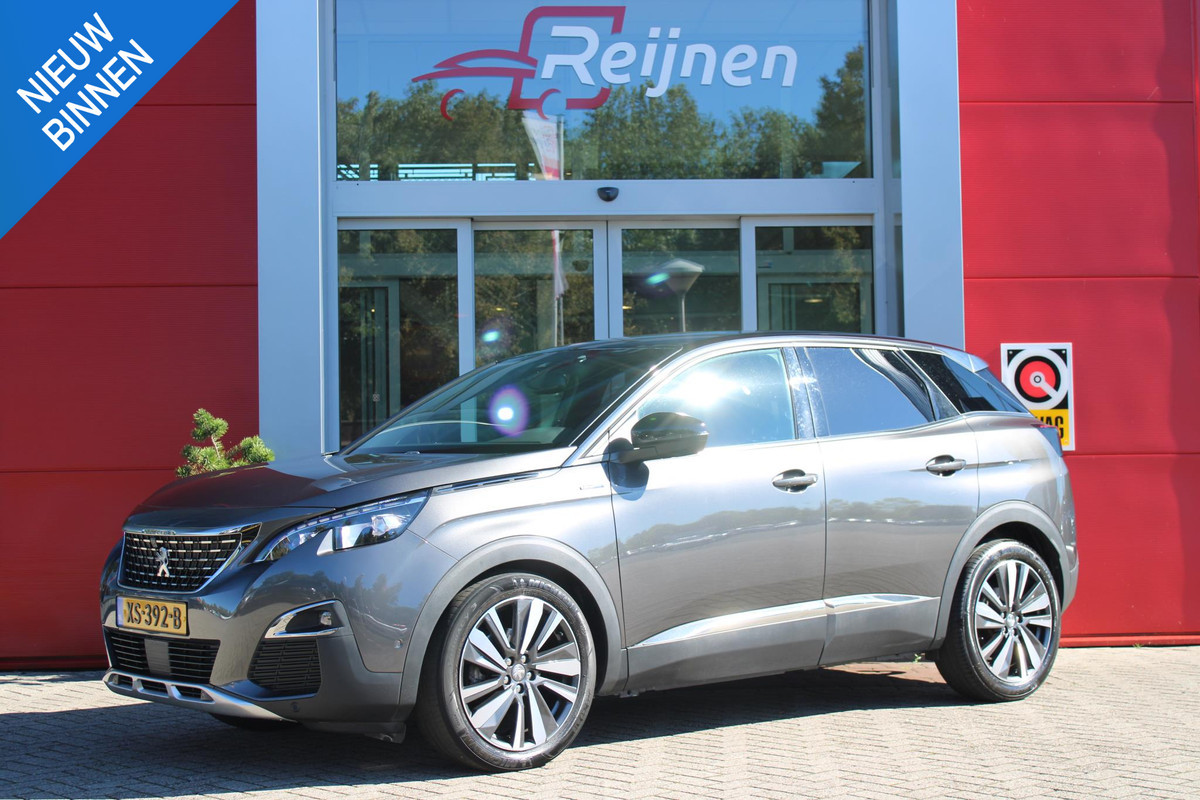 Peugeot 3008 1.6 180PK AUTOMAAT GT LINE | NAVIGATIE | CAMERA | APPLE CARPLAY/ANDROID AUTO | CLIMATE CONTROL | CRUISE CONTROL | FULL LED KOPLAMPEN | MISTLAMPEN VOOR | AFNEEMBARE TREKHAAK | 19" LICHTMETALEN VELGEN |