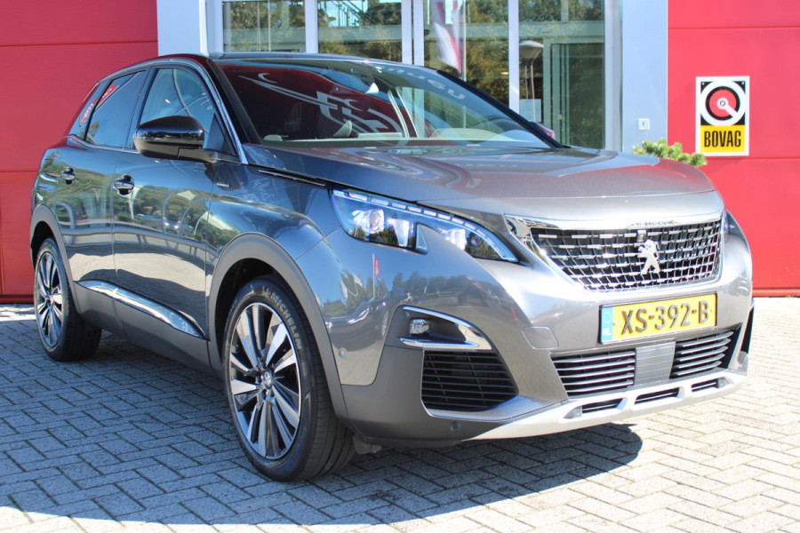 Peugeot 3008 1.6 180PK AUTOMAAT GT LINE | NAVIGATIE | CAMERA | APPLE CARPLAY/ANDROID AUTO | CLIMATE CONTROL | CRUISE CONTROL | FULL LED KOPLAMPEN | MISTLAMPEN VOOR | AFNEEMBARE TREKHAAK | 19" LICHTMETALEN VELGEN |