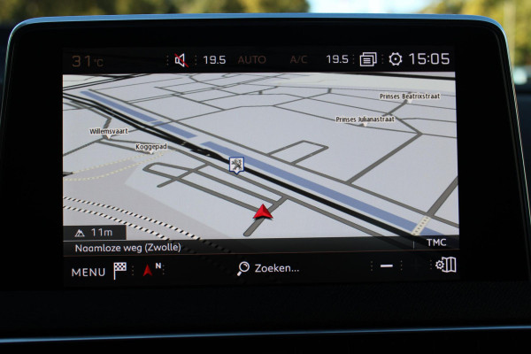 Peugeot 3008 1.6 180PK AUTOMAAT GT LINE | NAVIGATIE | CAMERA | APPLE CARPLAY/ANDROID AUTO | CLIMATE CONTROL | CRUISE CONTROL | FULL LED KOPLAMPEN | MISTLAMPEN VOOR | AFNEEMBARE TREKHAAK | 19" LICHTMETALEN VELGEN |