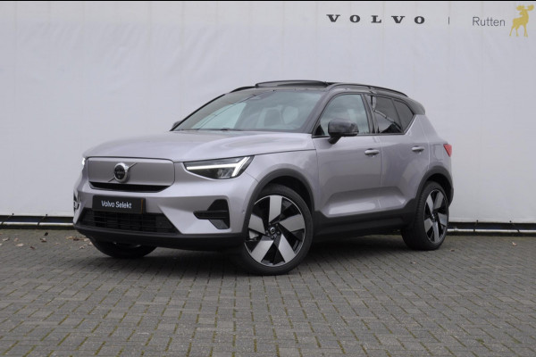Volvo EX40 252PK Single Motor Extended Range 82 kWh Plus / Lounge Pakket / Extra getint glas / 360 Camera / 20'' velgen / Panoramadak / Zwart dak