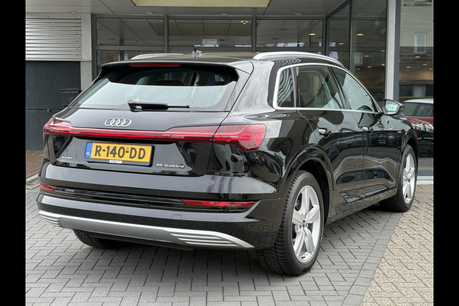 Audi e-tron 55 quattro Advanced edition 95 kWh | SOH 93,6% | Luchtvering | Memory Seat | Navigatie |